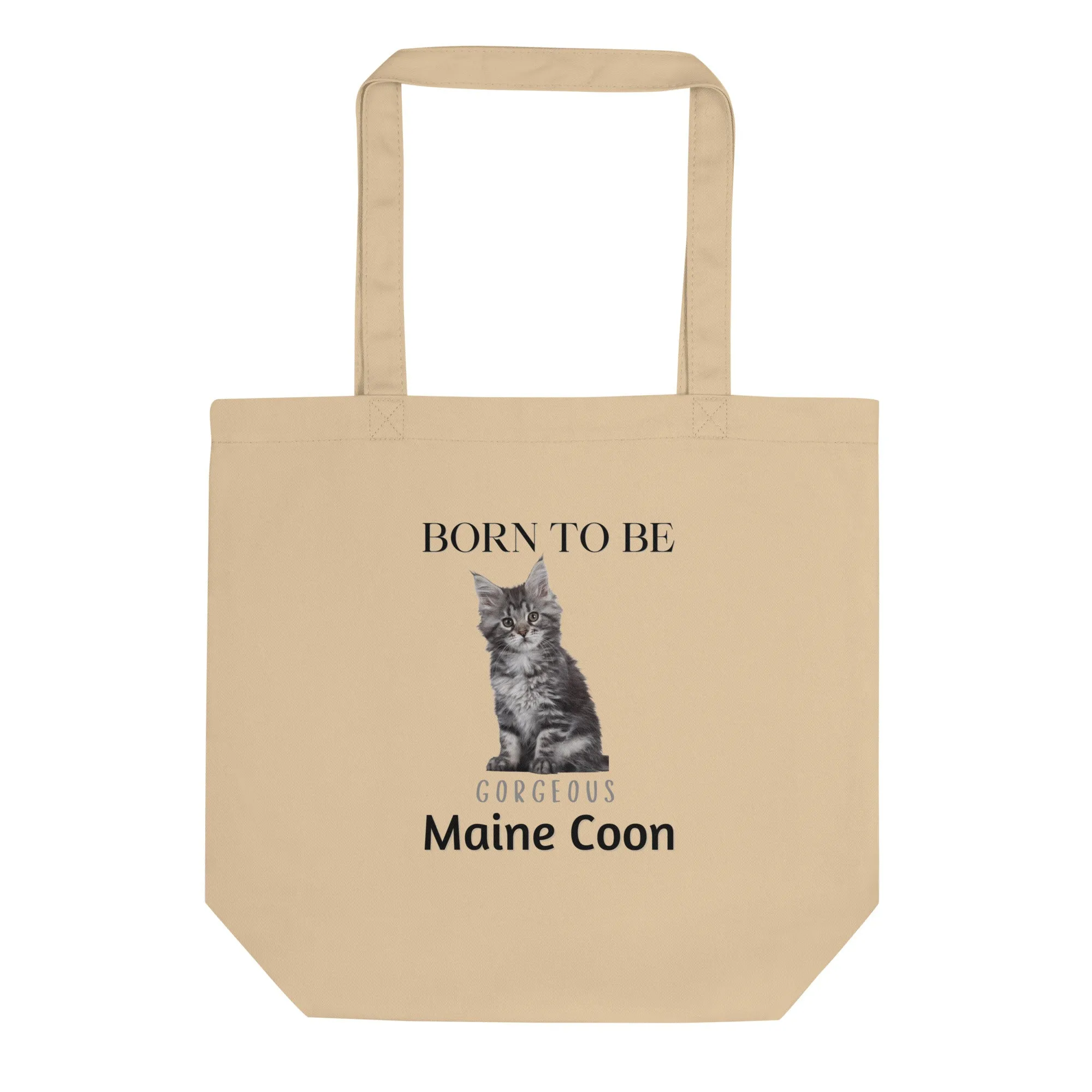 Maine Coon Cat, sustainable Tote Bag