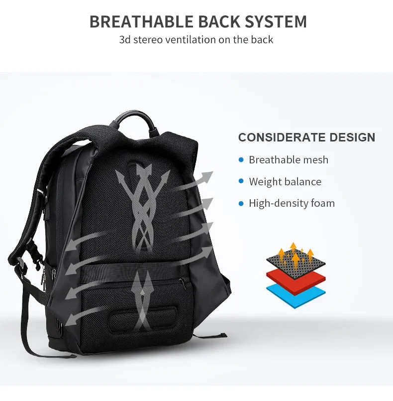 Mark Ryden High Capacity Multifunction USB Charging 17 Inch Laptop Backpack