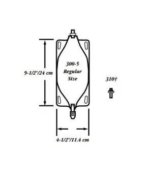 Marlen Leg Bag Kit Regular  - 1 each