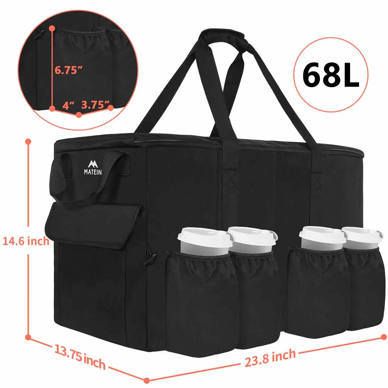 Matein Food Delivery Bag