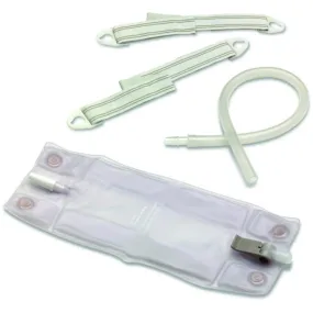 McKesson Hollister Vented Urinary Leg Bag Kit, 900 mL