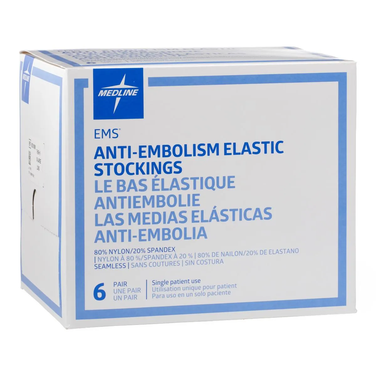 Medline EMS Thigh-High Anti-Embolism Stockings