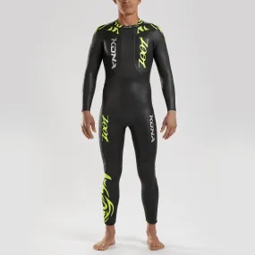 Men's Kona 1.0 Wetsuit - Yellow/Silver