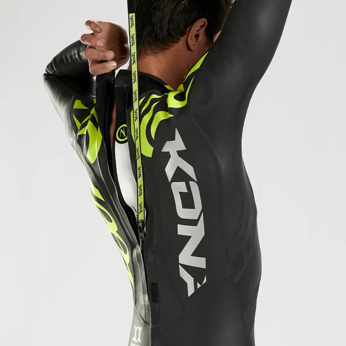 Men's Kona 1.0 Wetsuit - Yellow/Silver