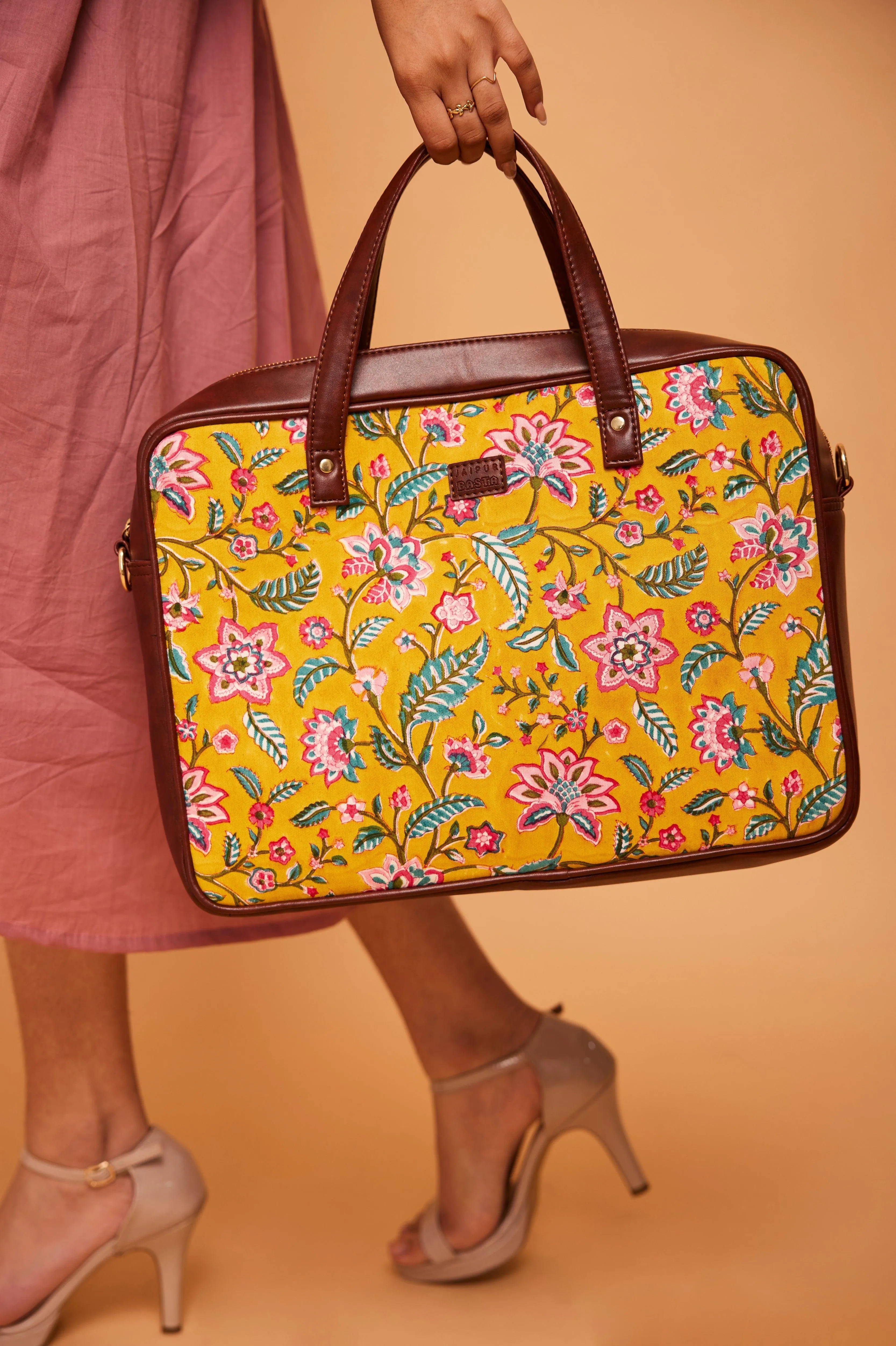 Mimosa Martini Compact Messenger Laptop Bag