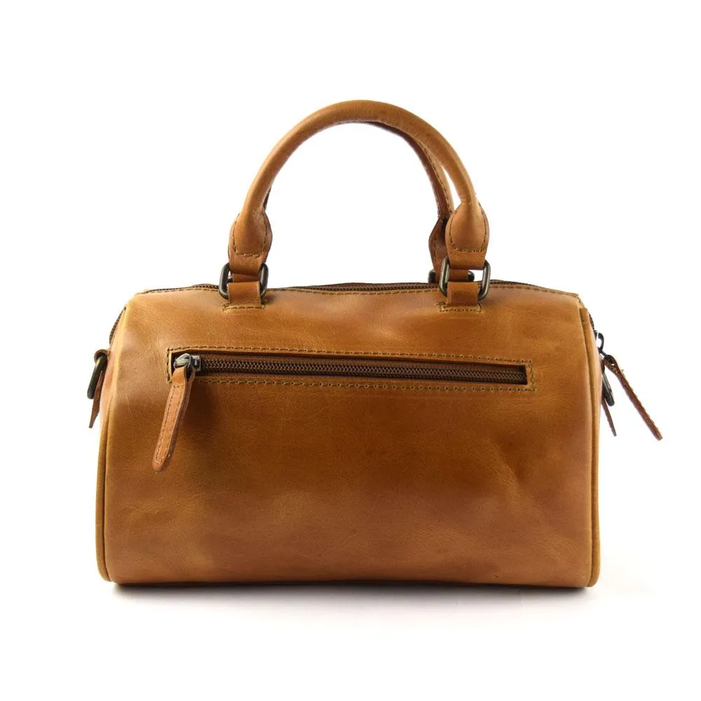 Mini bag in Cognac Leather- Not Cncled