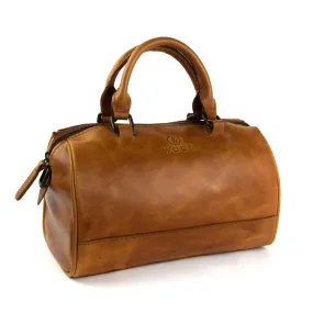 Mini bag in Cognac Leather- Not Cncled