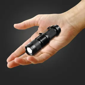 Mini Brightest Led Tactical Flashlights Powerful LED Torch Camping Hunting Fishing Light Lamp Zoomable Flashlight Lantern Lights