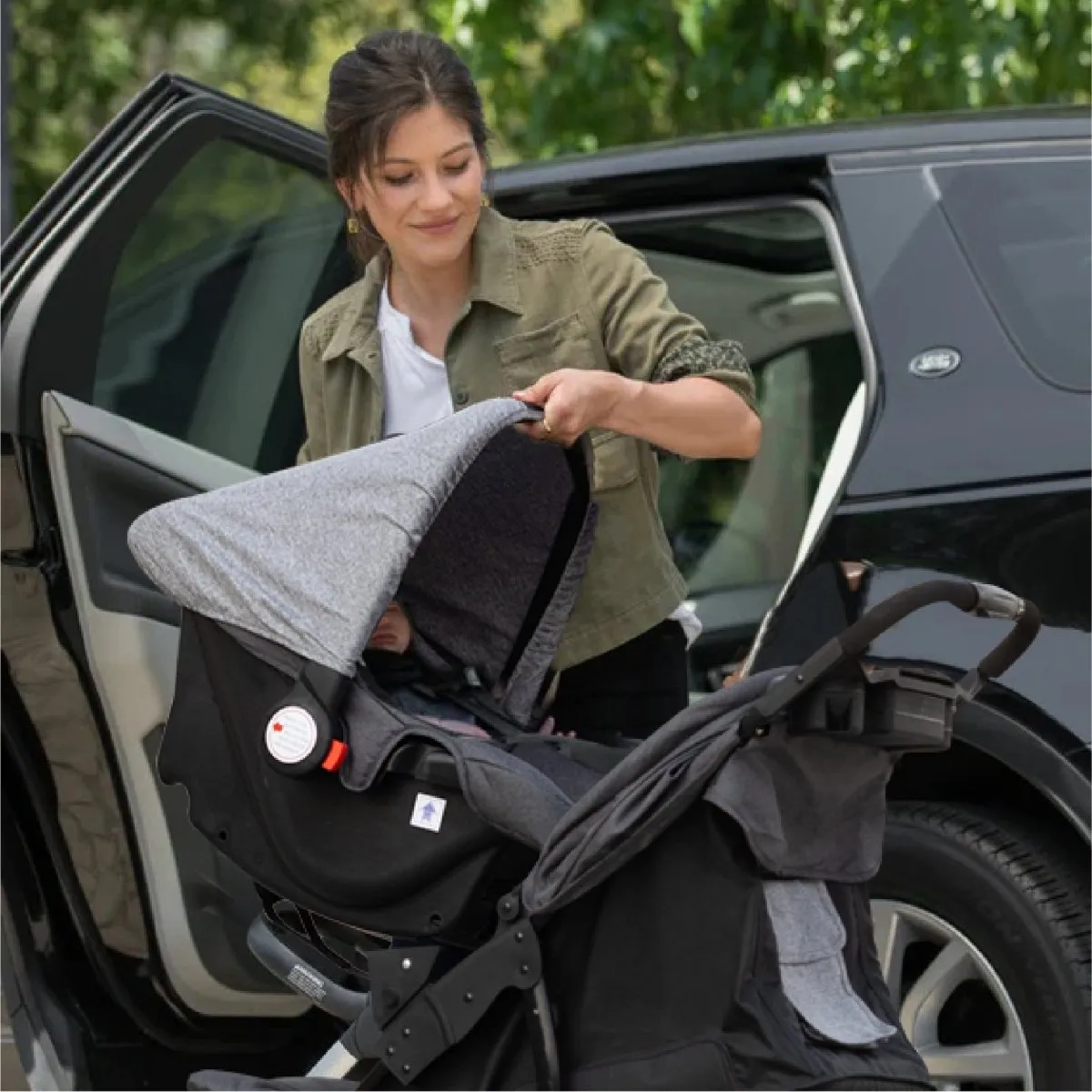 Moon Aria Go Travel System Lite Grey