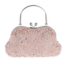 MOONFLOWER Beaded Retro Evening Handbag