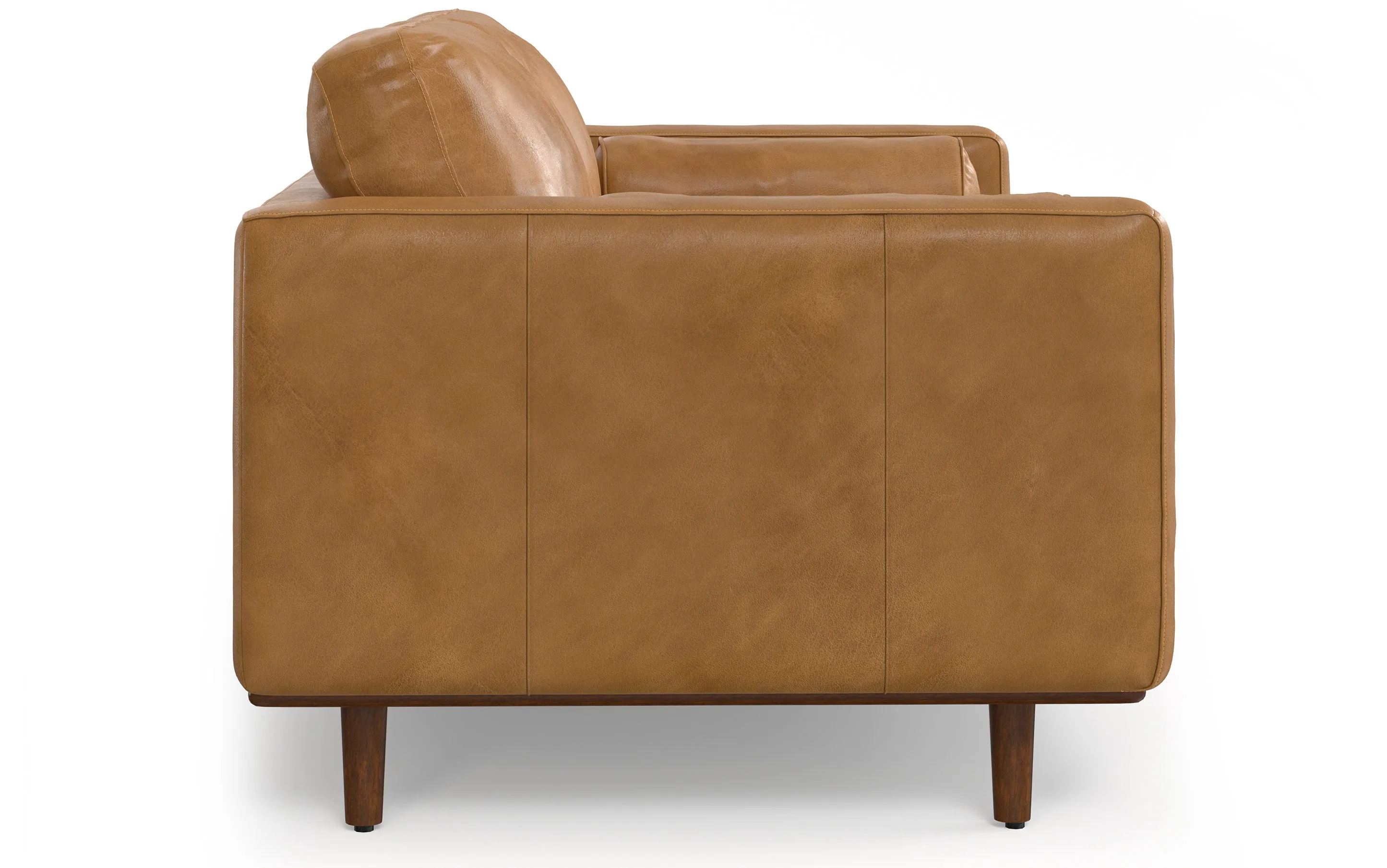 Morrison 72-inch Sofa in Genuine Leather