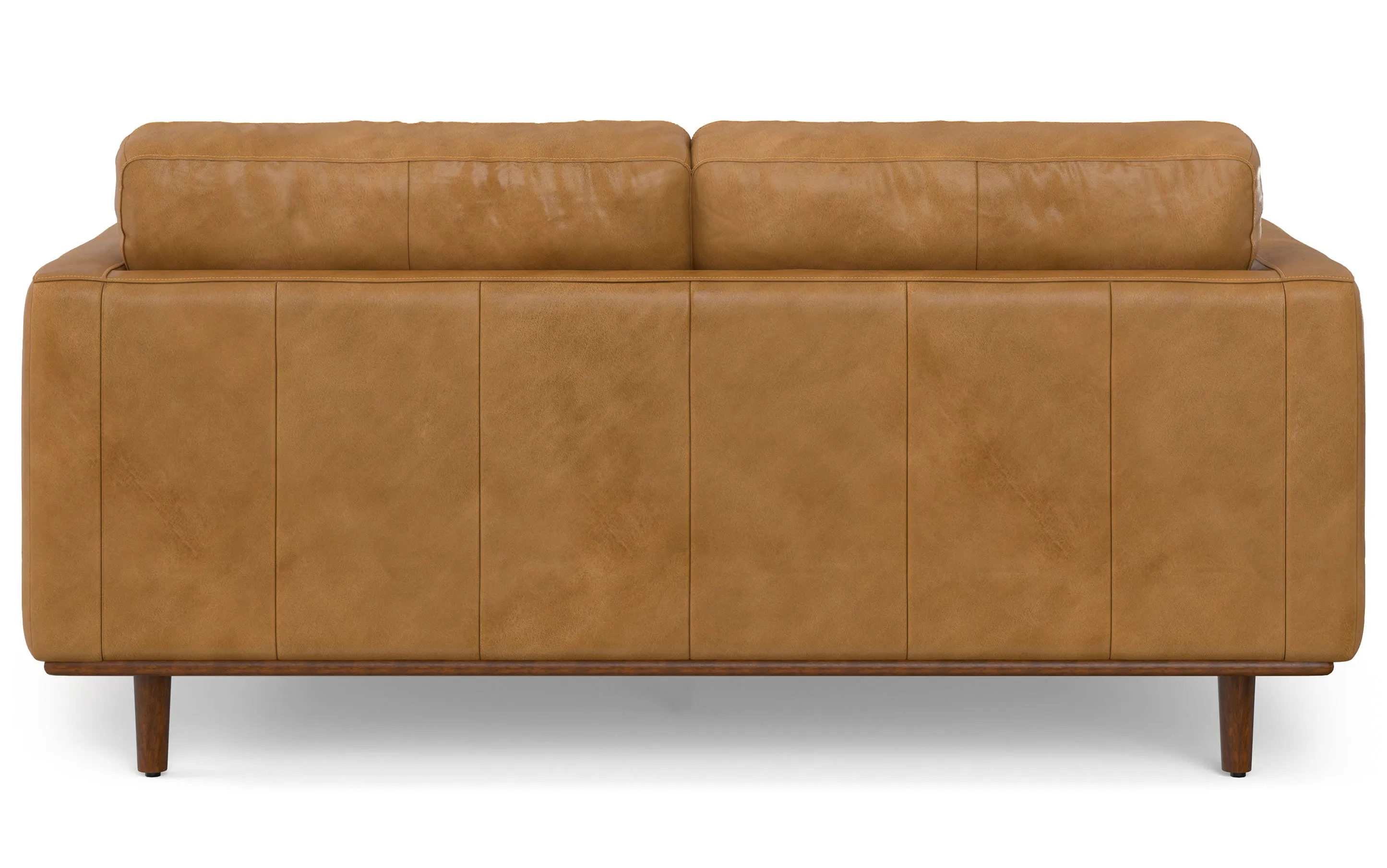 Morrison 72-inch Sofa in Genuine Leather