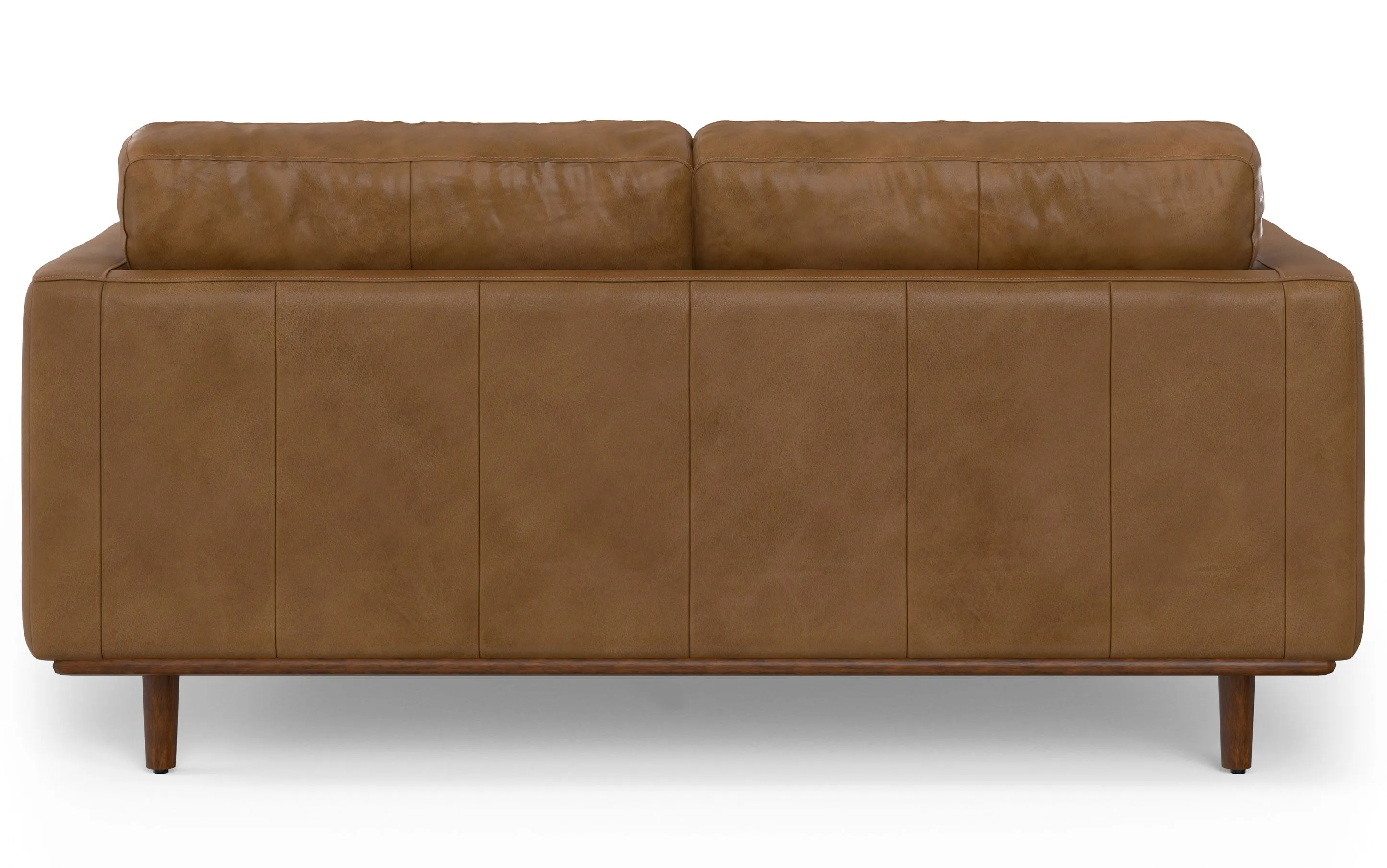 Morrison 72-inch Sofa in Genuine Leather