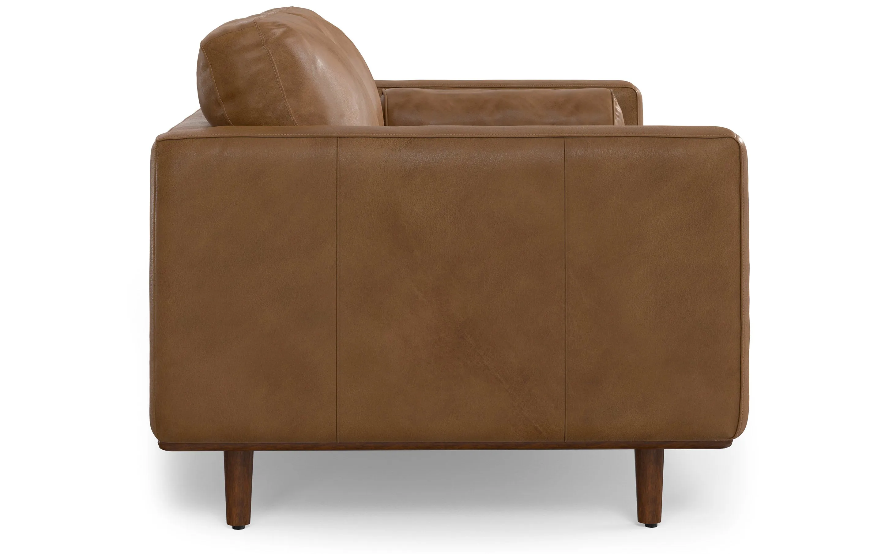 Morrison 72-inch Sofa in Genuine Leather