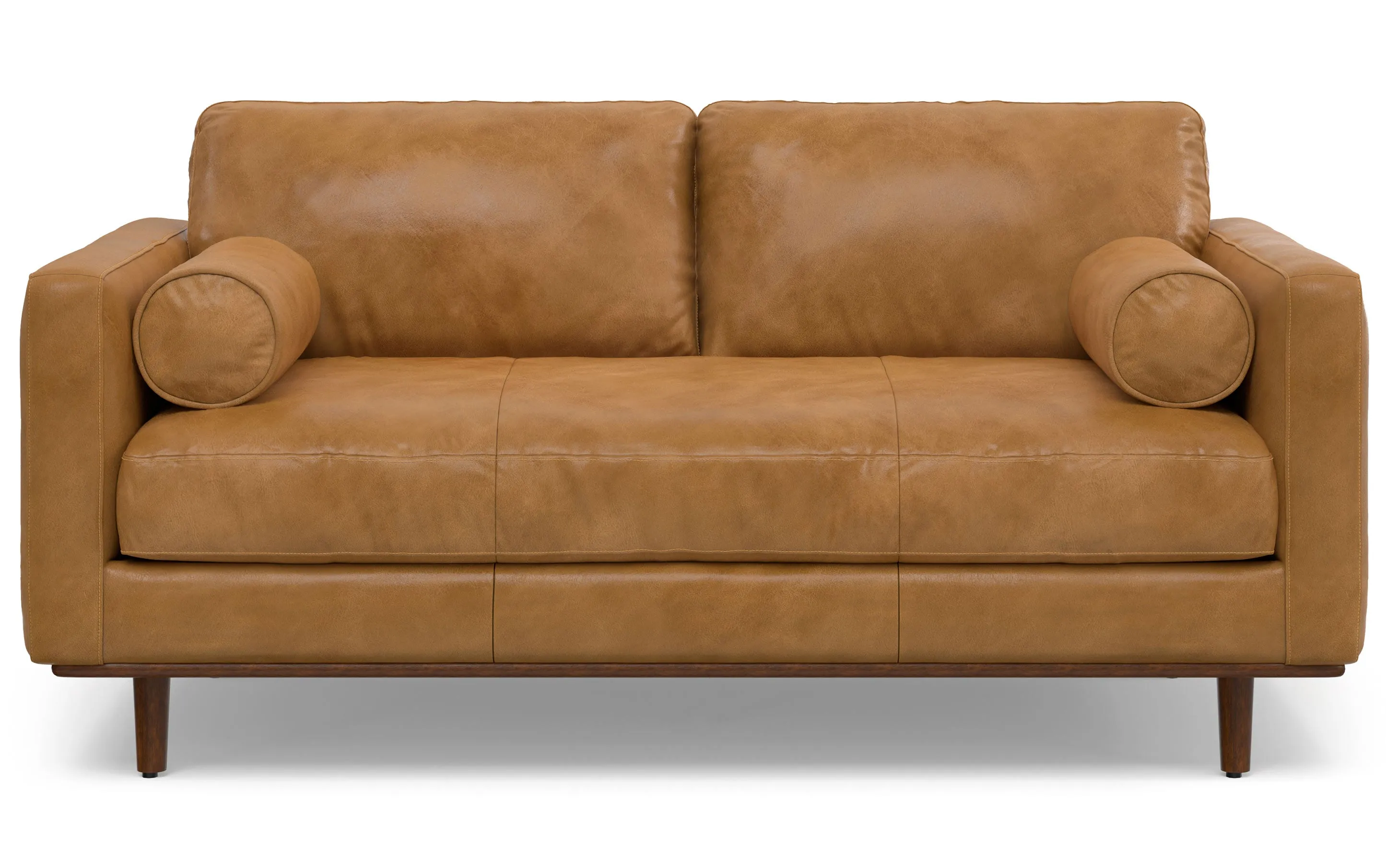 Morrison 72-inch Sofa in Genuine Leather