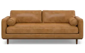 Morrison 89-inch in Genuine Leather