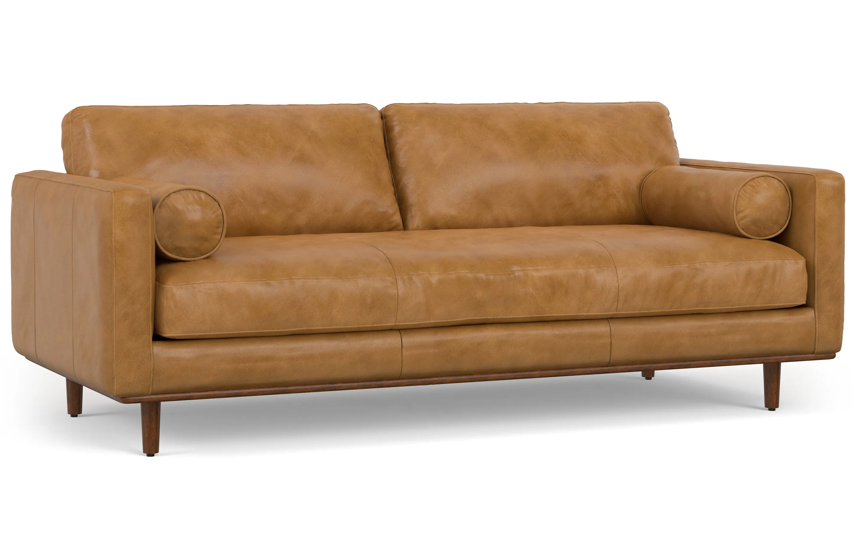 Morrison 89-inch in Genuine Leather