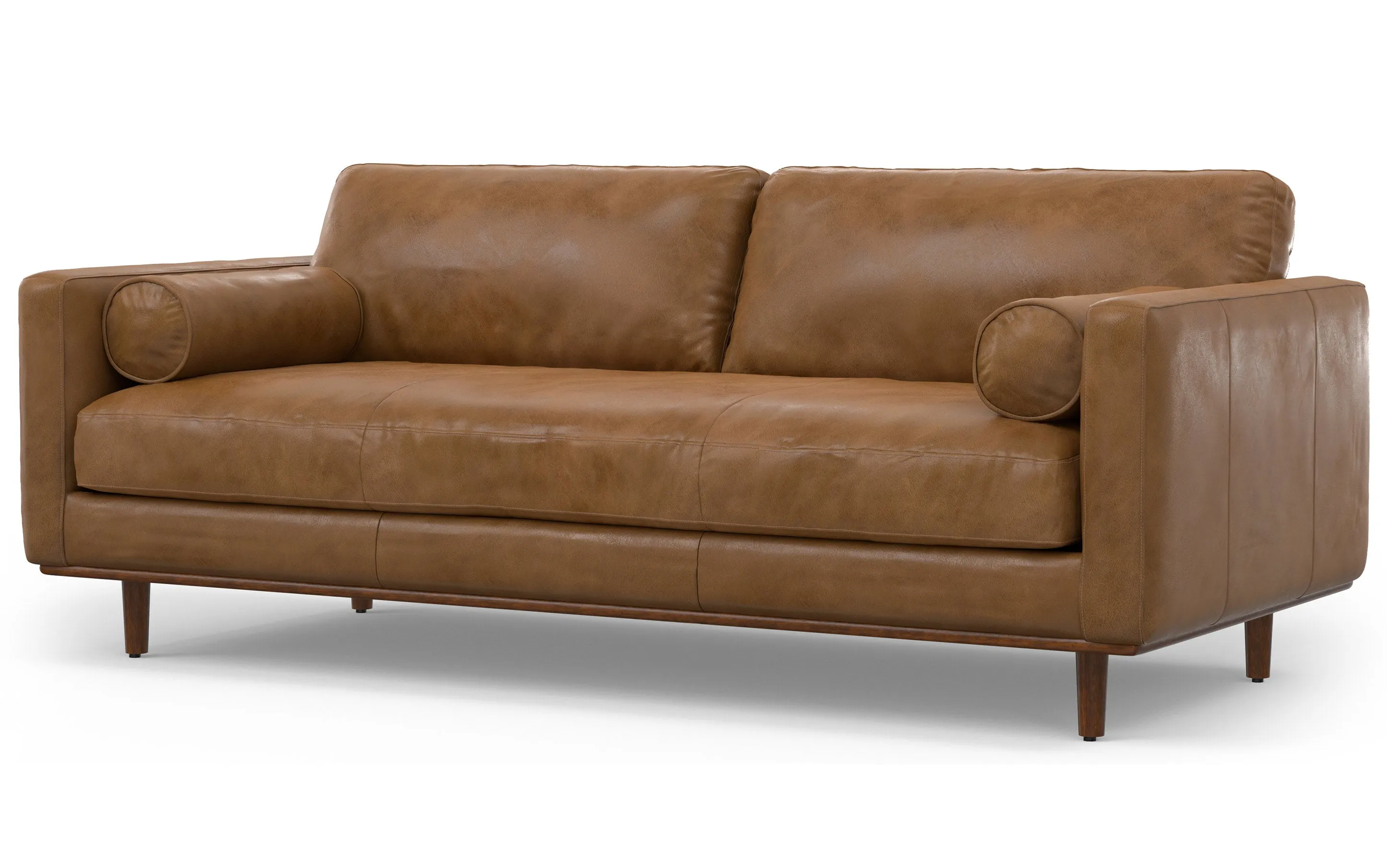 Morrison 89-inch in Genuine Leather