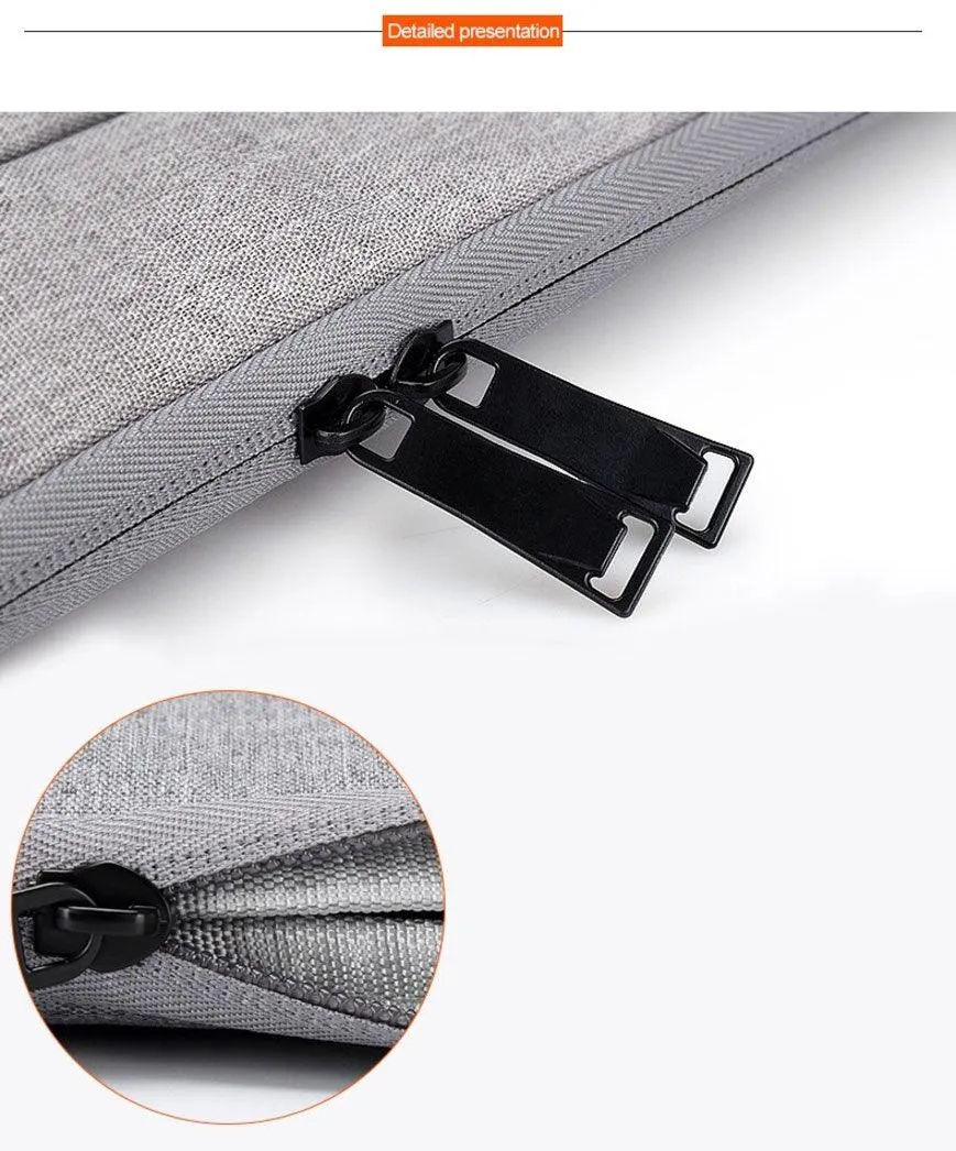 Multifunction High Quality Waterproof Laptop Sleeve Bag-Ash