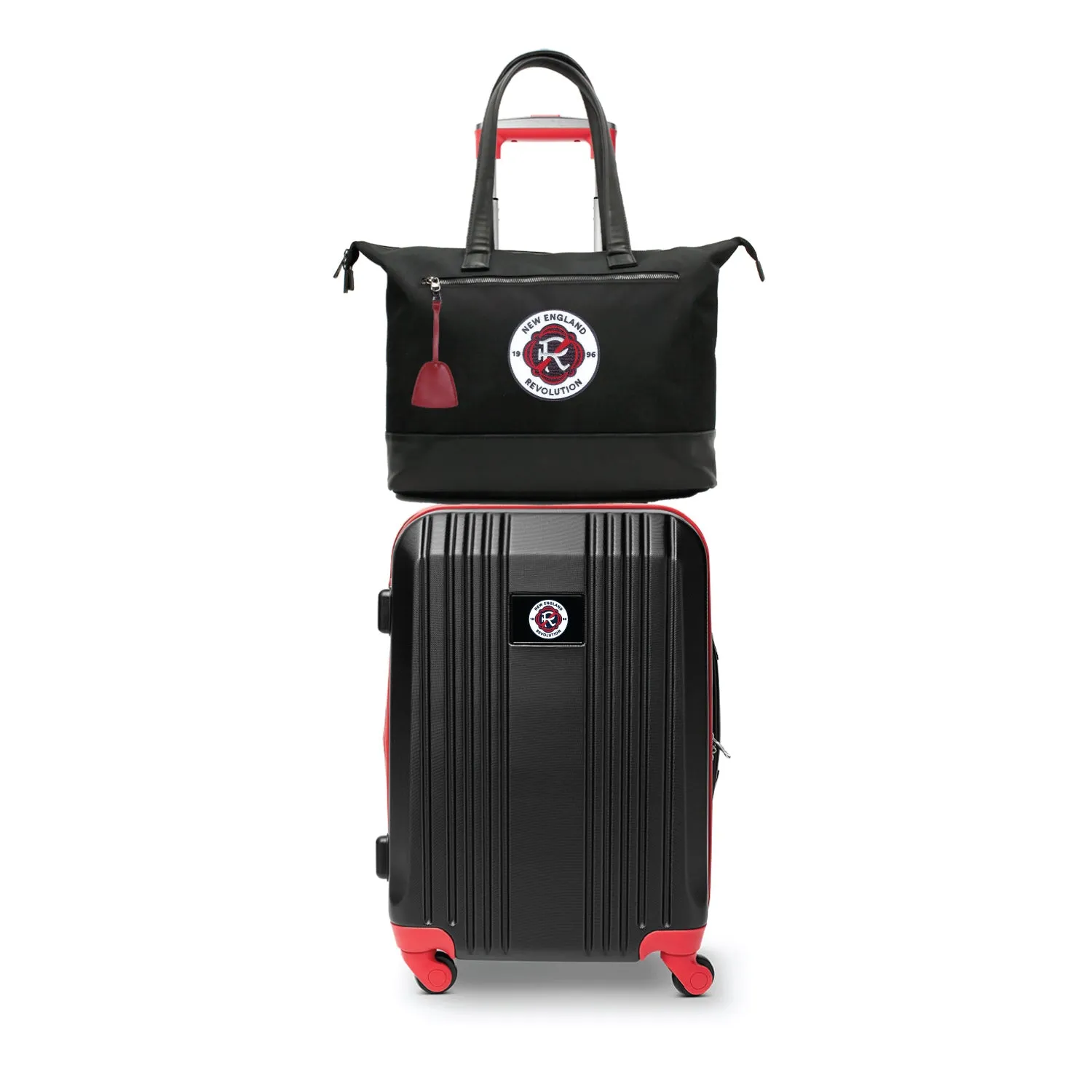 New England Revolution Tote Bag and Luggage Set -RED