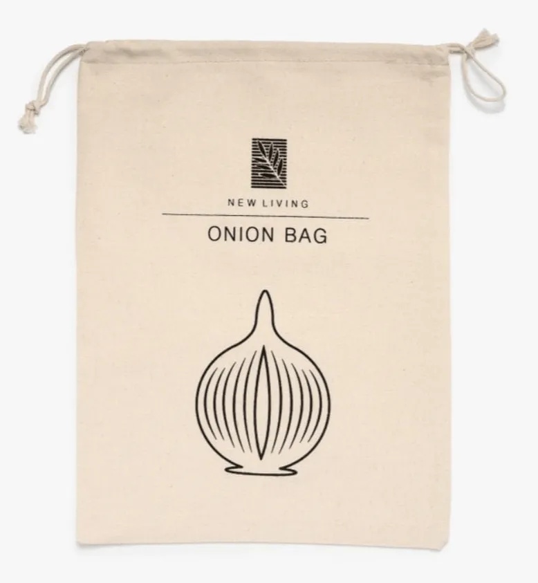 New Living- Reusable Linen Cotton Onion Bag