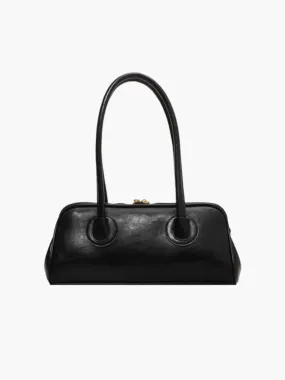 Niche Retro Shoulder Baguette Bag