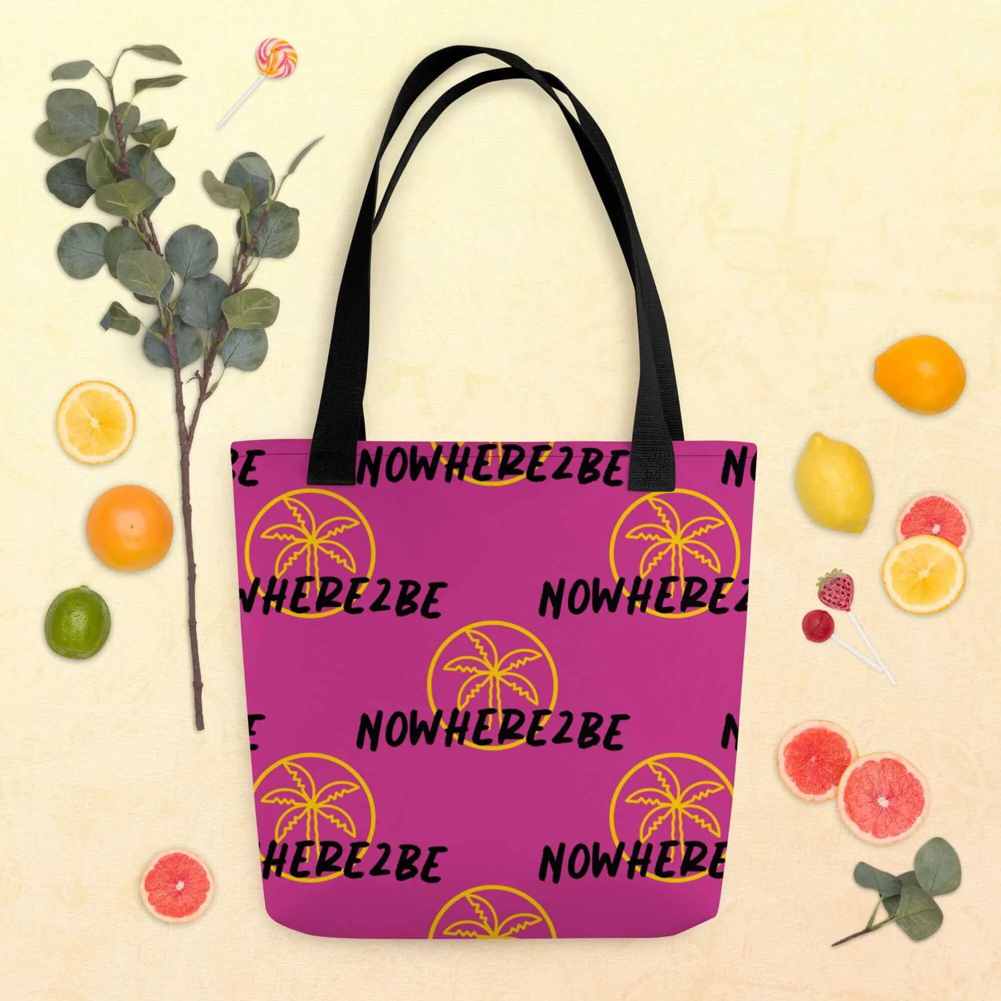 Nowhere2be Tote Bag