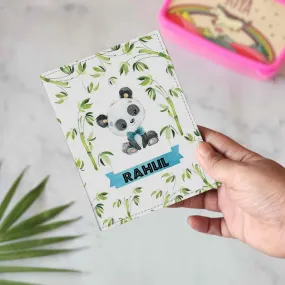 Nutcase Personalized Passport Cover PU Leather Polyfabric - Panda