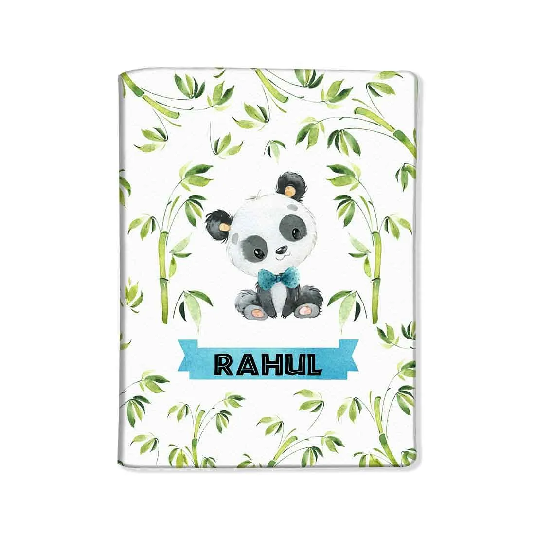 Nutcase Personalized Passport Cover PU Leather Polyfabric - Panda