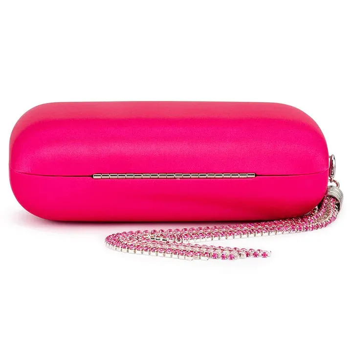 OB2134 ALI CRYSTAL TASSEL CLUTCH