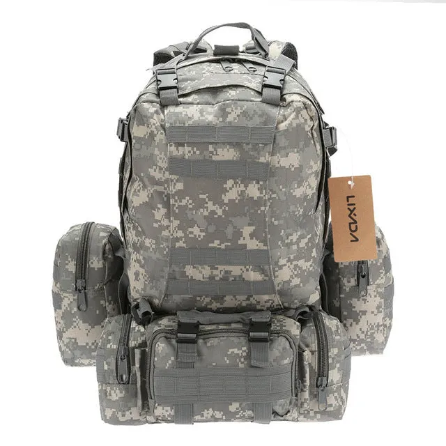 Outdoor Military Tactical Backpack Climbing Rucksack Hiking Bag