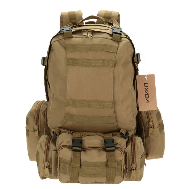 Outdoor Military Tactical Backpack Climbing Rucksack Hiking Bag