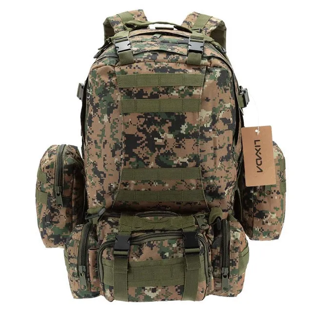 Outdoor Military Tactical Backpack Climbing Rucksack Hiking Bag