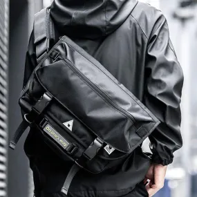 Oxford  Black Cool Backpack - RZ235 Streetwear Bag For Men