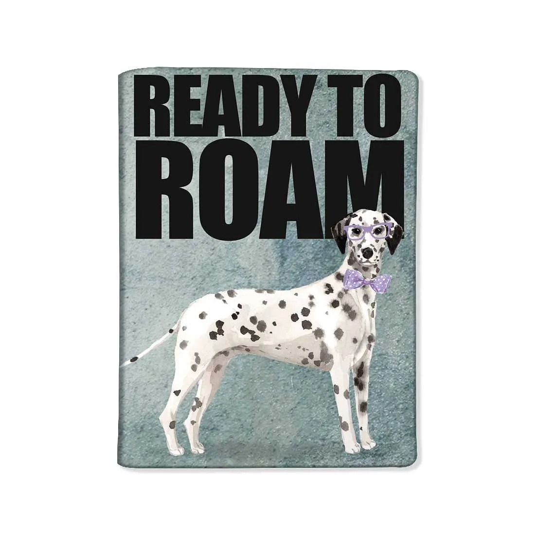 Passport Cover Holder Travel Wallet Case - Dalmating Dog