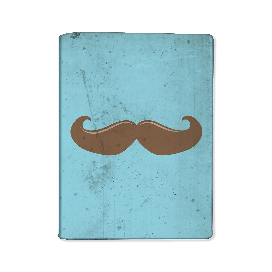 Passport Cover Holder Travel Wallet Case- Mustache