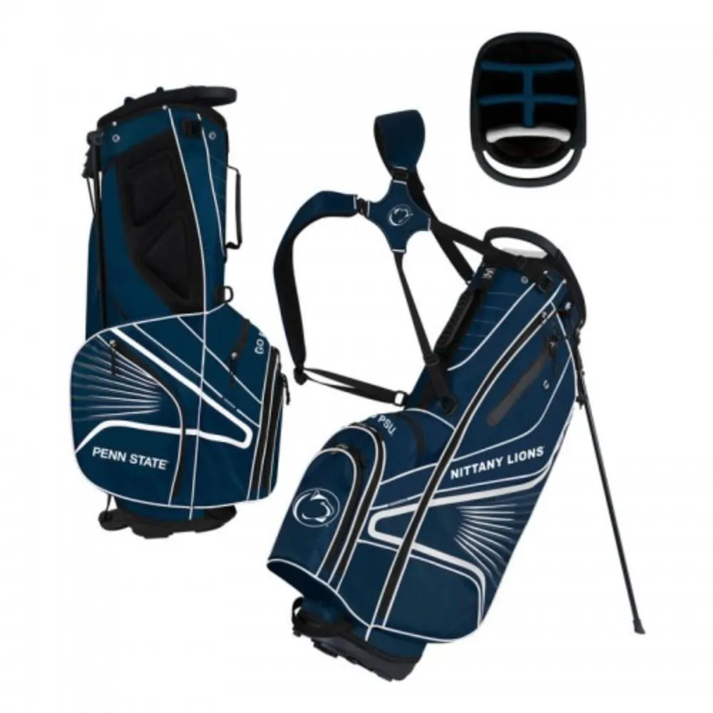 Penn State Nittany Lions WinCraft "Grid Iron III" 6-Way Stand Golf Bag