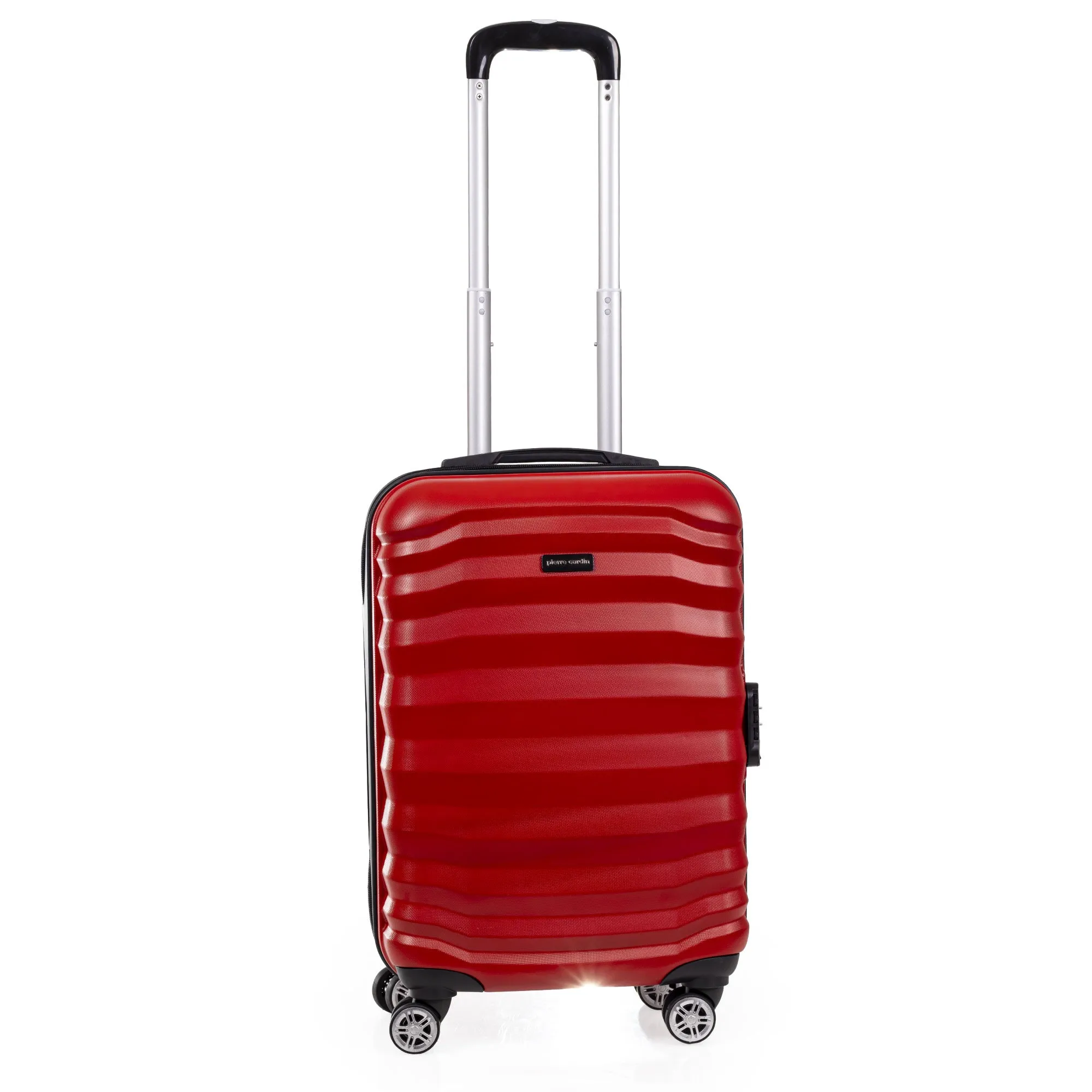 Pierre Cardin Trolley Case- Bright Red