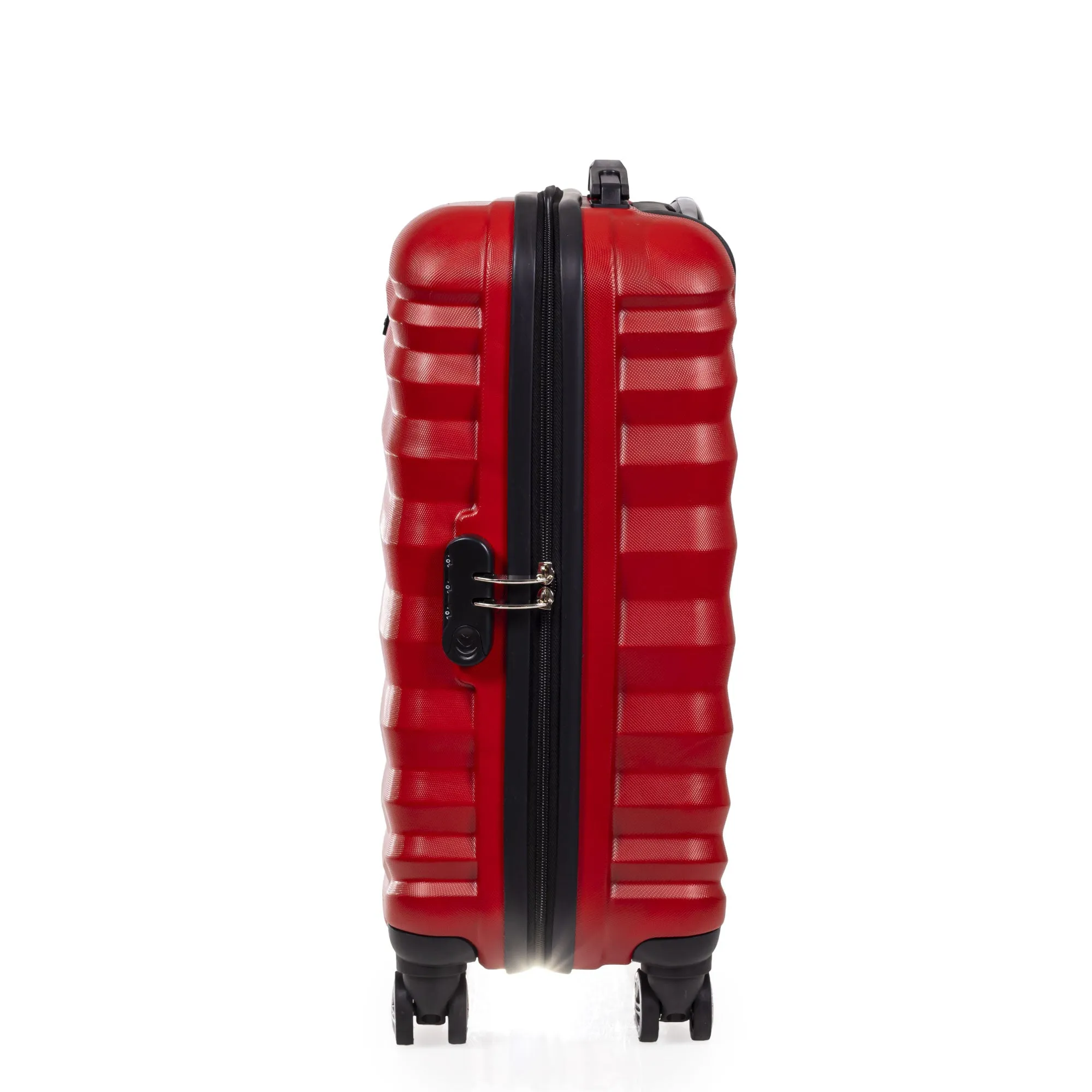 Pierre Cardin Trolley Case- Bright Red