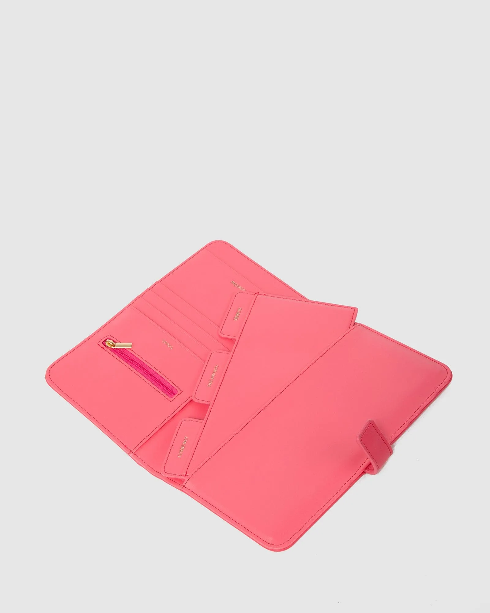 Pink Classic Travel Wallet