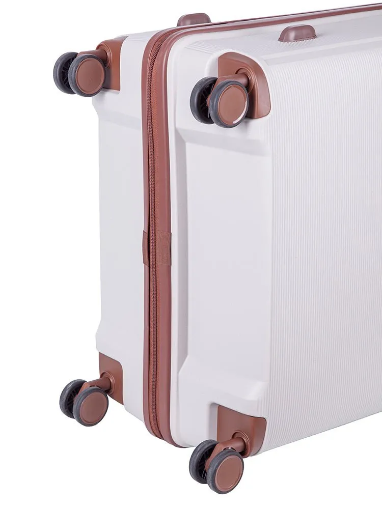 Polo Horizon Large 75cm Spinner Trolley Case | White