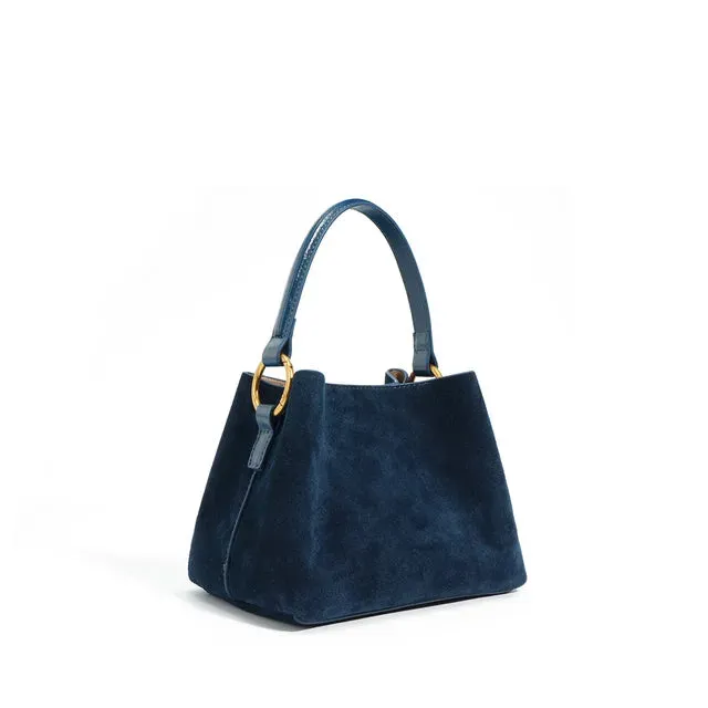 Pre Order:  Matte Faux Suede Mini Handbag