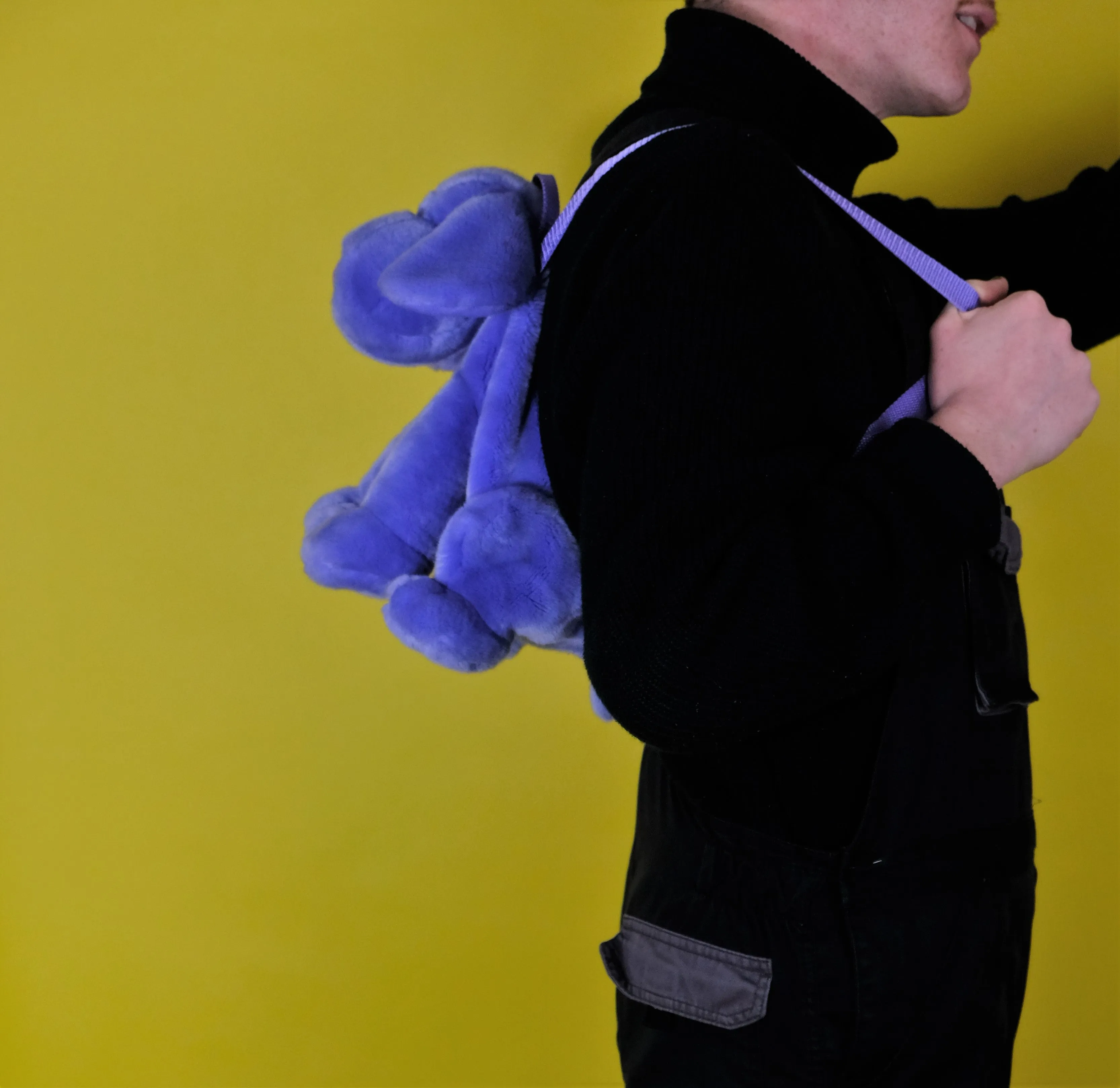 Purple Puppy backpack