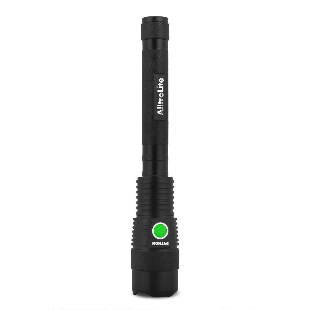 Python Rechargeable Flashlight & USB Charging Bank