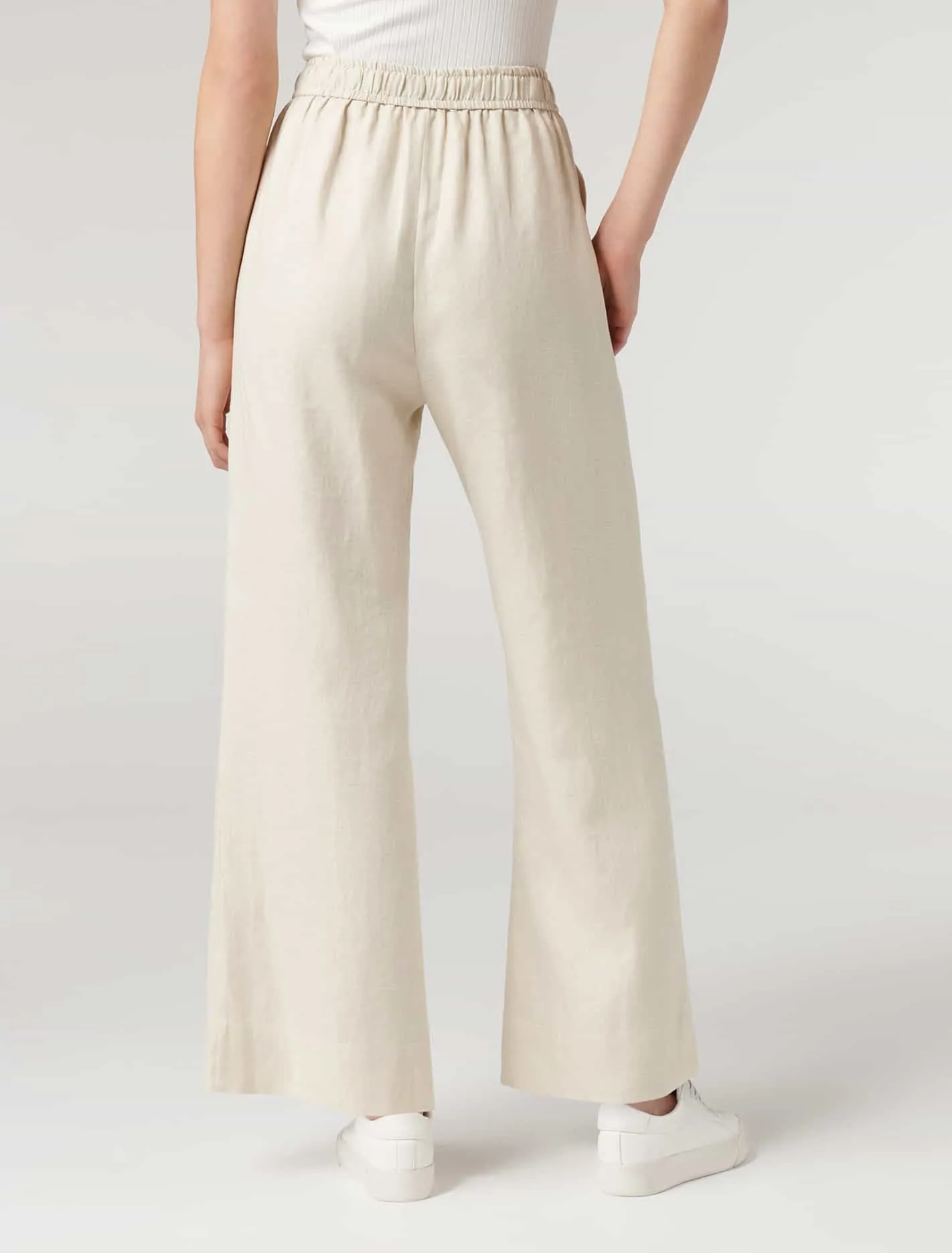 Ruby Linen Wide Leg Pants