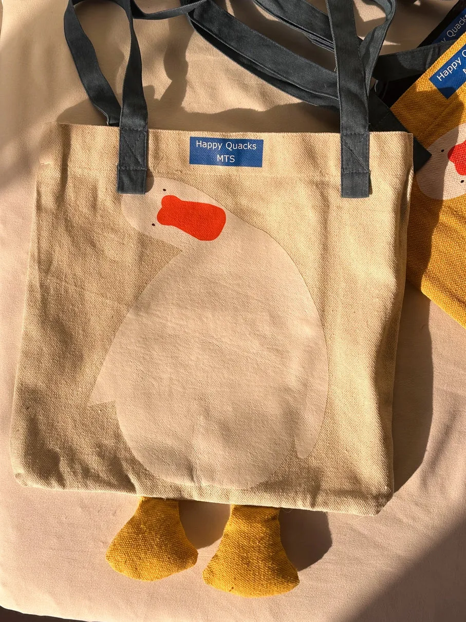 Sand Dune Quack Tote Bag