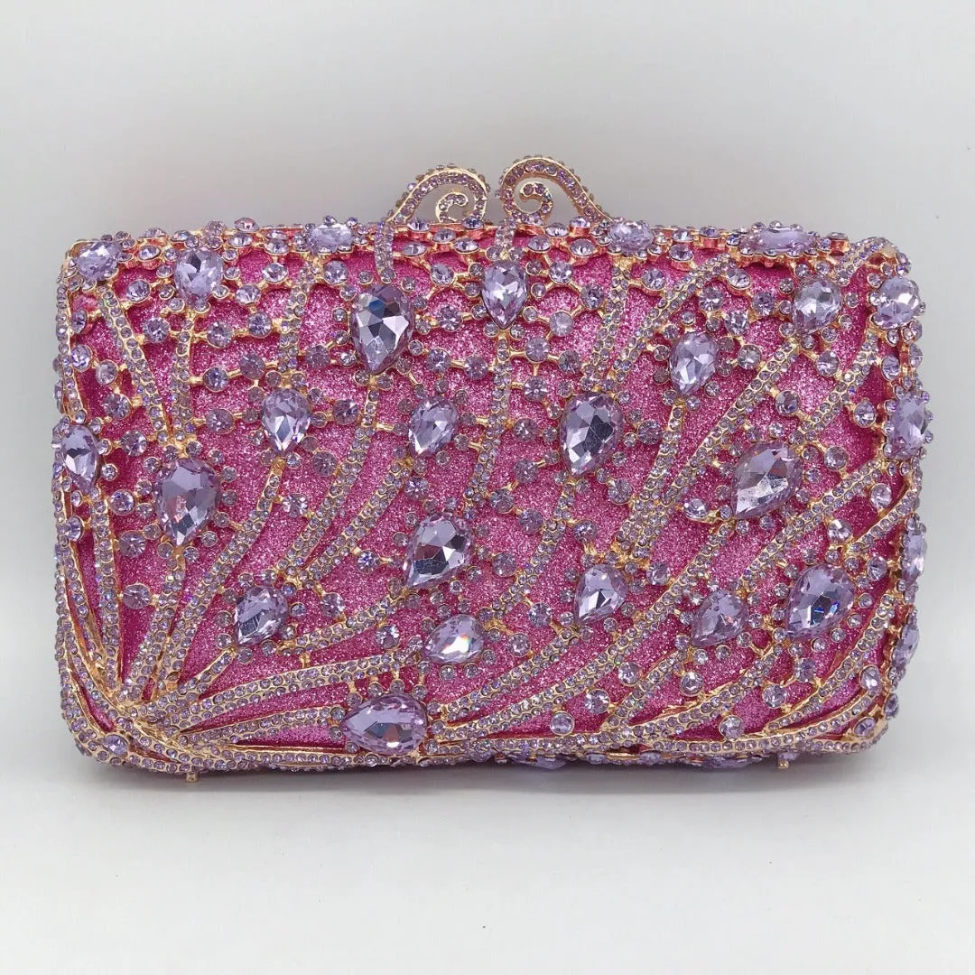 Siena Rhinestones Clutch Bag