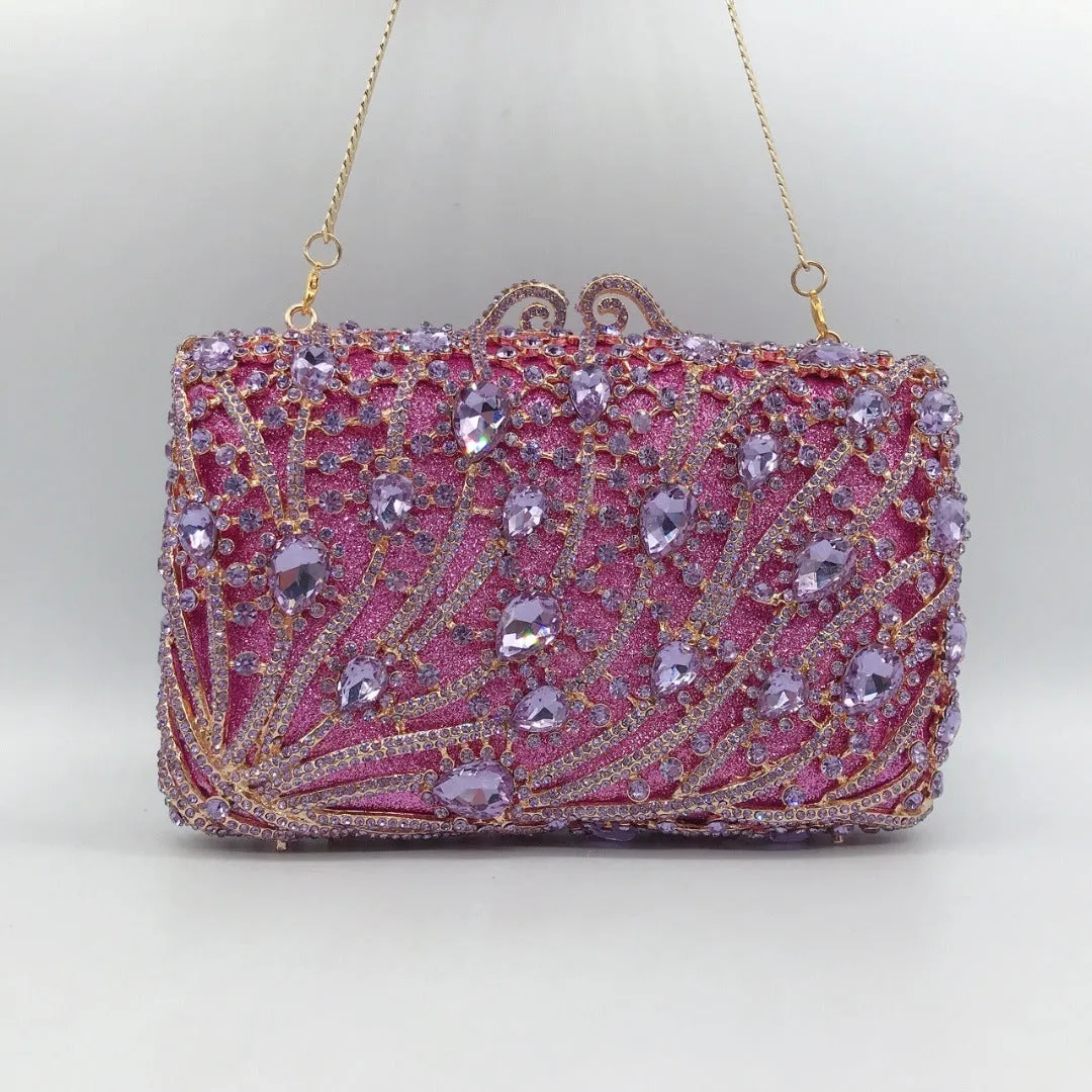 Siena Rhinestones Clutch Bag