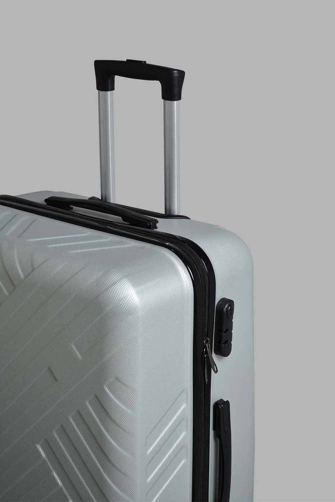 Silver Hard Trolley Case (24 Inch)