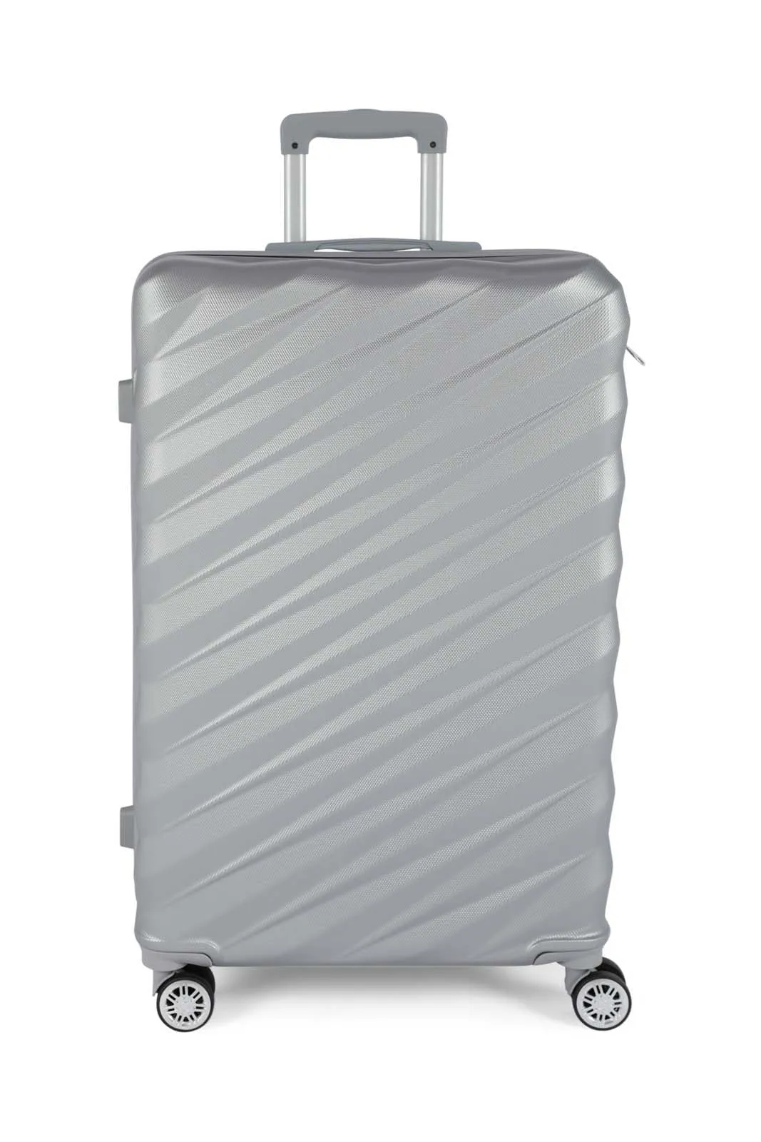 Silver Luggage Trolley (28 Inch)